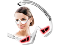 Dispositivo de terapia de luz roja para examen de fondo de ojo, gafas de terapia de luz roja con emisiones oculares de microcorriente.