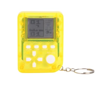 Mini Portátil Retro Clásico Lcd Tetris Consola de Juegos Llavero Máquina F003
