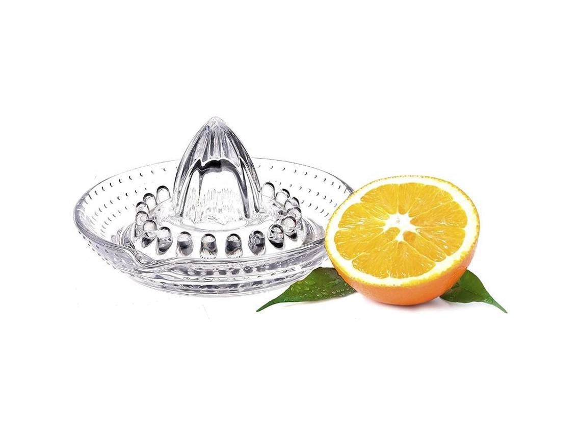 Exprimidor De Limones De Vidrio Con Asa Y Boquilla Para Verter Manualmente.