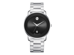 Reloj De Cuarzo Para Hombre (blanco Y Negro)