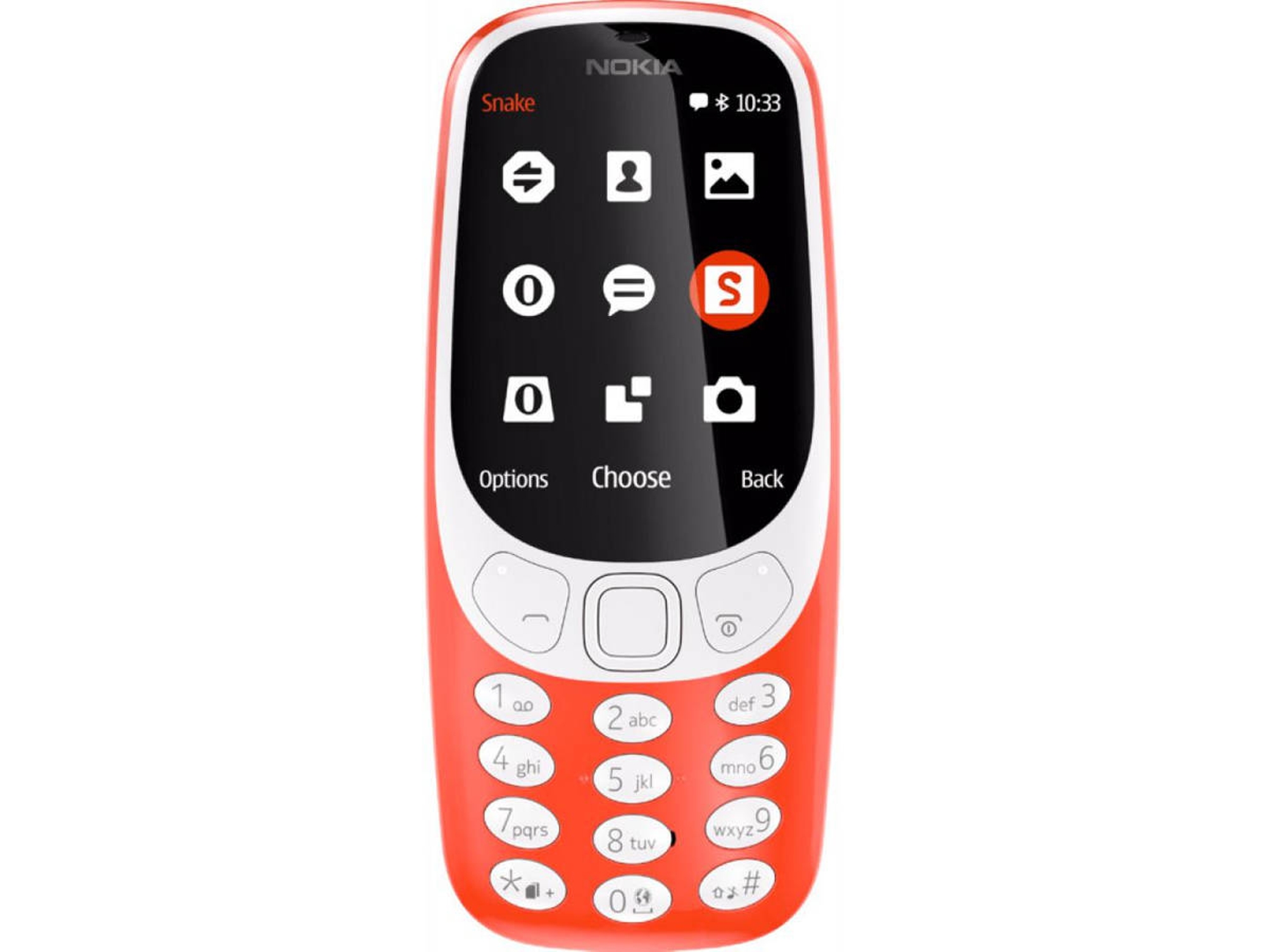 Teléfono móvil NOKIA 3310 (2.4'' - 2G - naranja)