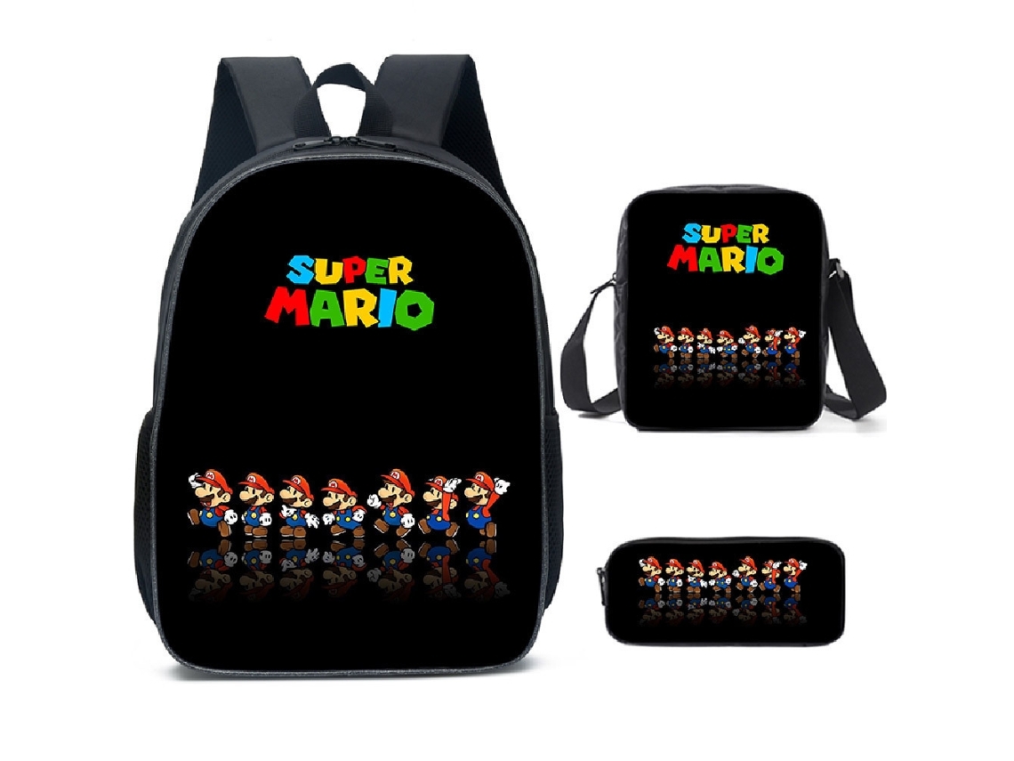 Juego de mochilas para estudiantes Mario31 (juego de tres piezas)*