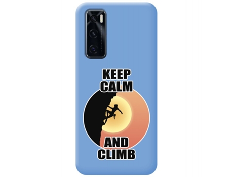 Carcasa Vivo Y70 TUMUNDOSMARTPHONE Silicona Líquida Dibujos Azul