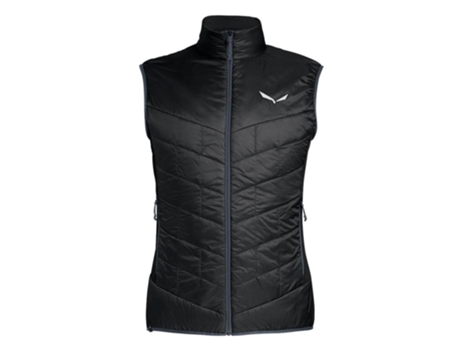 Colete para Hombre SALEWA Ortles Hybrid Tirolwool Celliant Negro para Esquí (XL)