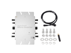 Inversor solar microconectado a la red, impermeable, de 1400 W