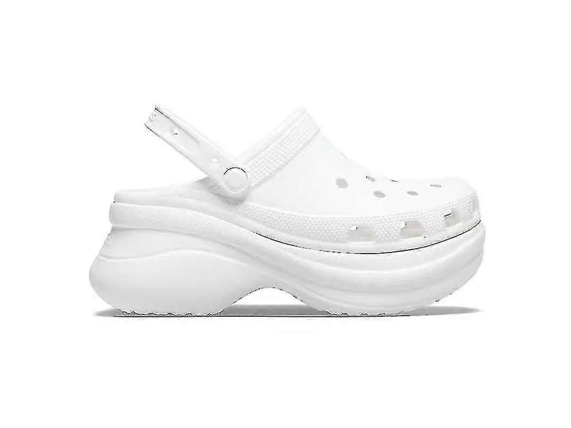Zuecos Clásicos Bae De Mujer Con Plataforma Eva Gruesa Suela Antideslizante Sandalias Deslizantes W7blanco W7 Blanco