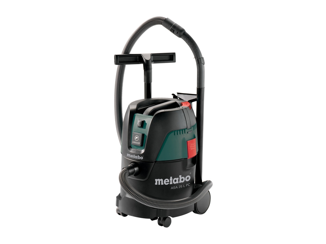 Metabo ASA 25 L PC Aspiradores universales/Cartón; con limpieza manual del filtro