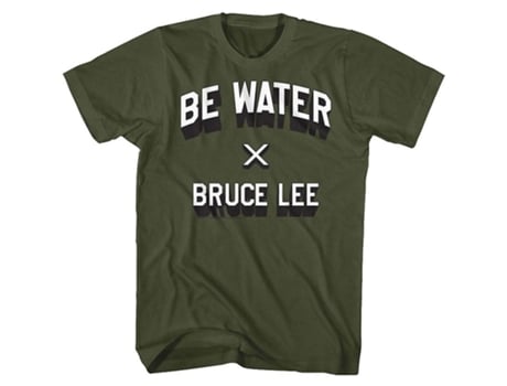 Camiseta ROCKINSTONE Bruce Lee Be Water (S)