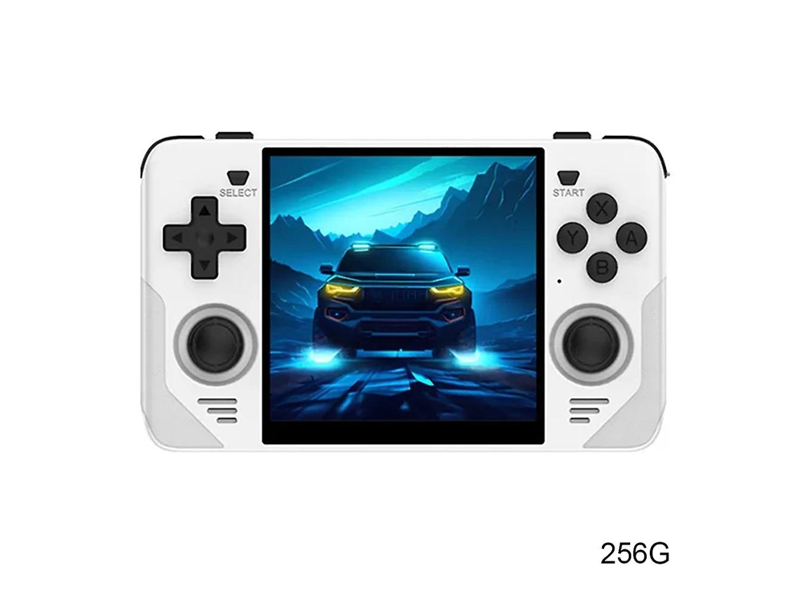 Consola de juegos portátil pequeña con pantalla de 4 pulgadas, carga USB, fabricada en plástico, ideal para regalo de cumpleaños o Navidad. Hengjian