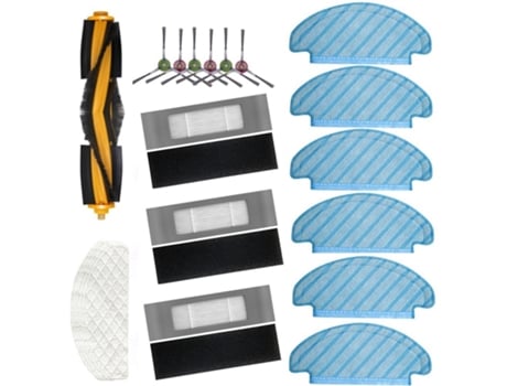 Accesorio Aspiradores ECOVACS 21 un Filtro Set Ecovacs Deebot T8 Filtro Cepillos