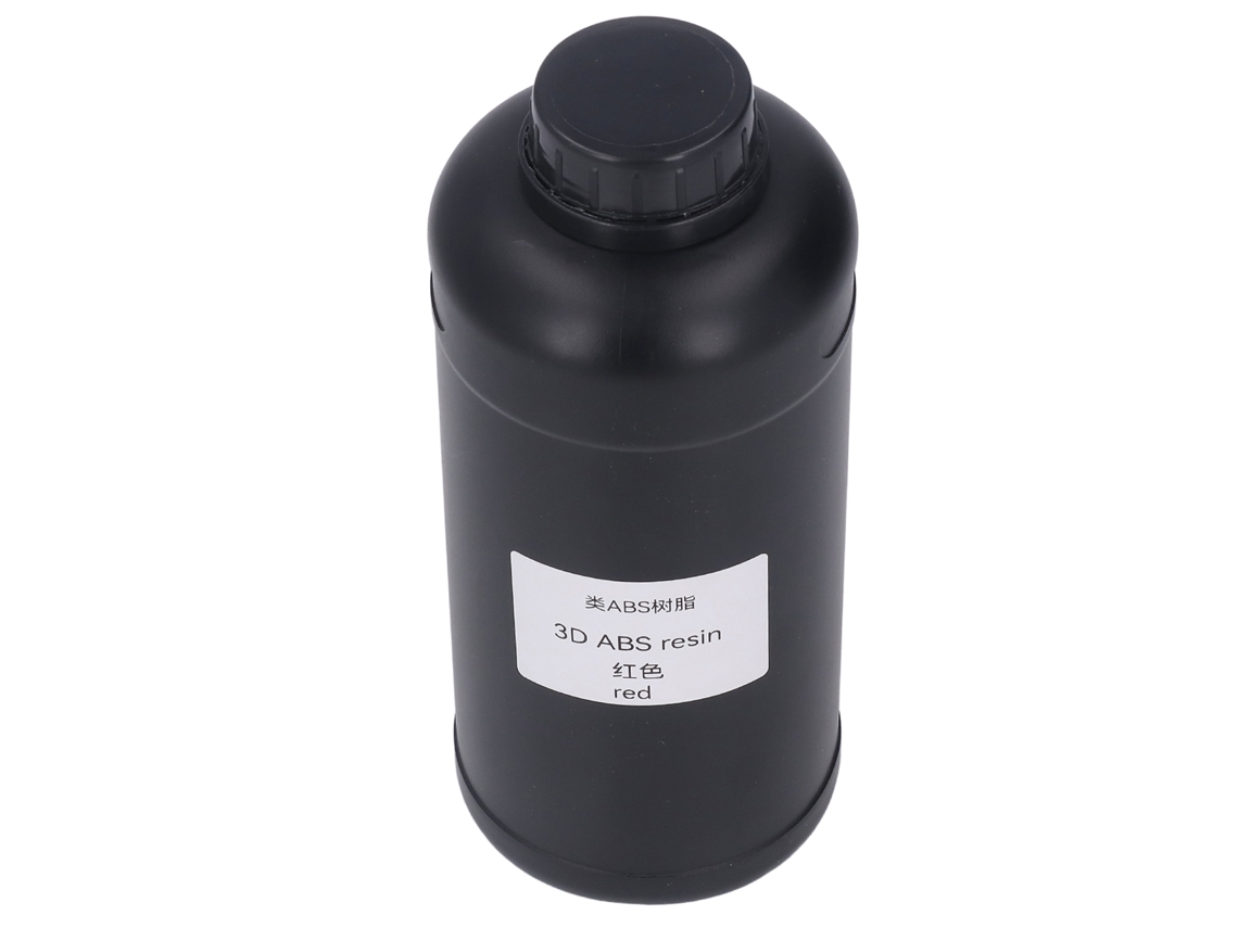 Resina Para Impresora 3d Fotopolimérica De Curado Uv De Baja Contracción Y Alta Resistencia 1000ml Rojo