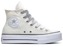 Zapatillas CONVERSE Chuck Taylor Lift Hi Mujer (37 - Blanco)