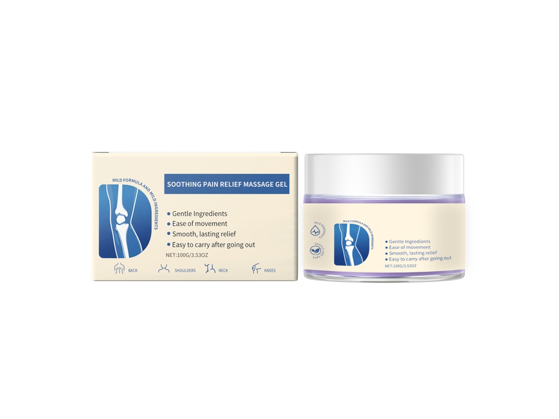 Gel de masaje para aliviar el dolor articular