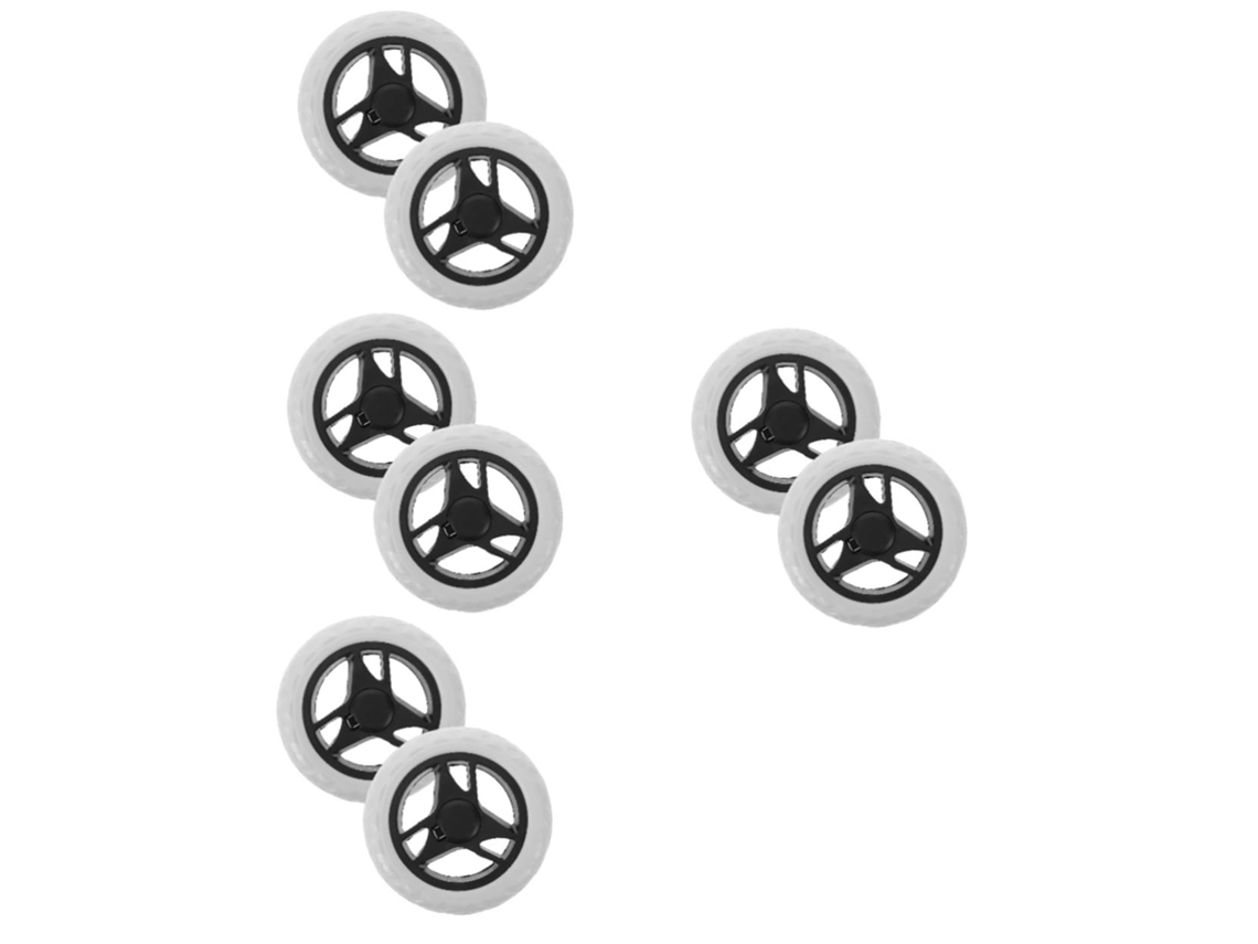 Juego De 8 Ruedas Para Carritos De Compra, Accesorios De Repuesto Para El Transporte En Supermercados.