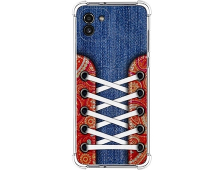 Carcasa para Samsung Galaxy A03 TUMUNDOSMARTPHONE Dibujos Antigolpes Zapatillas 11 Multicolor