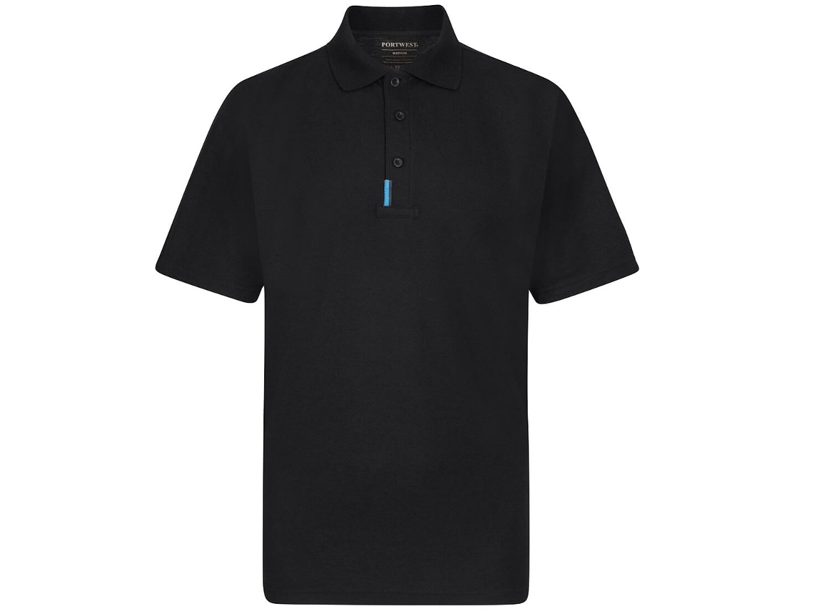 Polo Wx3: Confort Y Modernidad En Tu Ropa De Trabajo Negro / 4xl