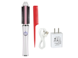 Plancha De Pelo Eléctrica Recargable Portátil Cepillo Rizador Inalámbrico Para Rizar El Pelo