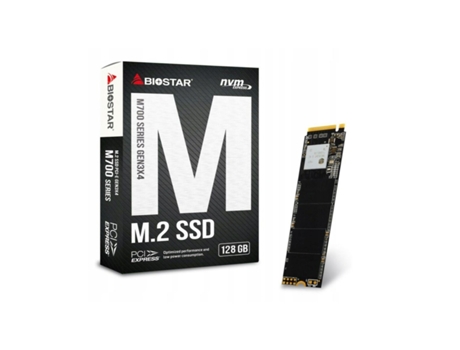 Disco Duro BIOSTAR M700 (128 GB SSD - PCI Express 3.0 - M.2)