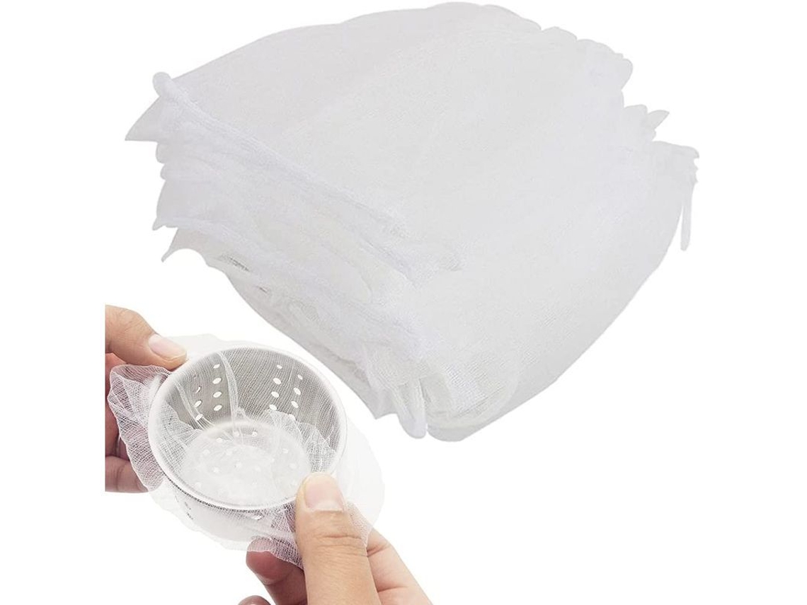 Filtro De Fregadero Desechable, 100 Bolsas De Red De Malla Colgante Para Cocina Y Baño