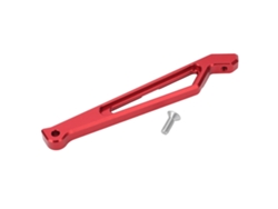 Soporte trasero de chasis de aleación de aluminio Mali para coches RC Arrma Senton Typhon 1/10 1/8 Rojo