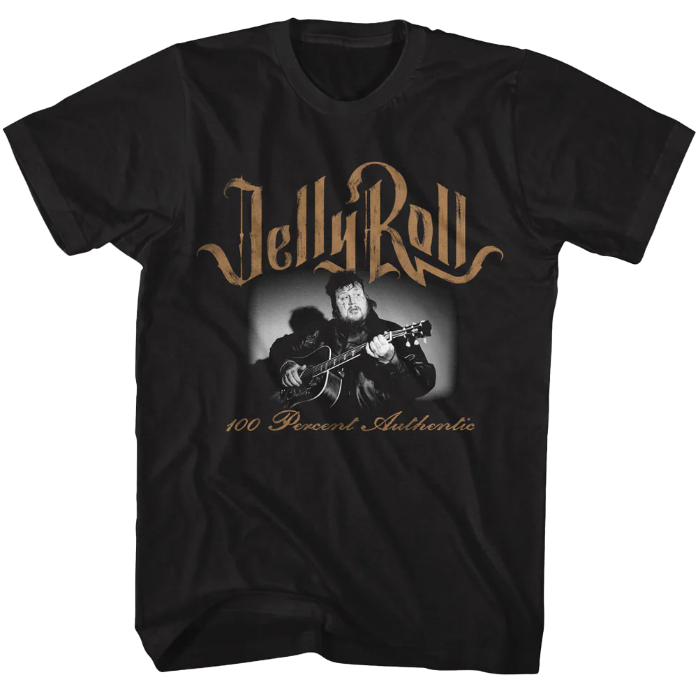 Jelly Roll 100 Percent Authentic T-shirt Unisex Rockinstone Size:s