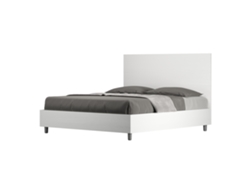 Cama Doble Contenedor Fresno New ITYHOME Madera Blanco (160x190)