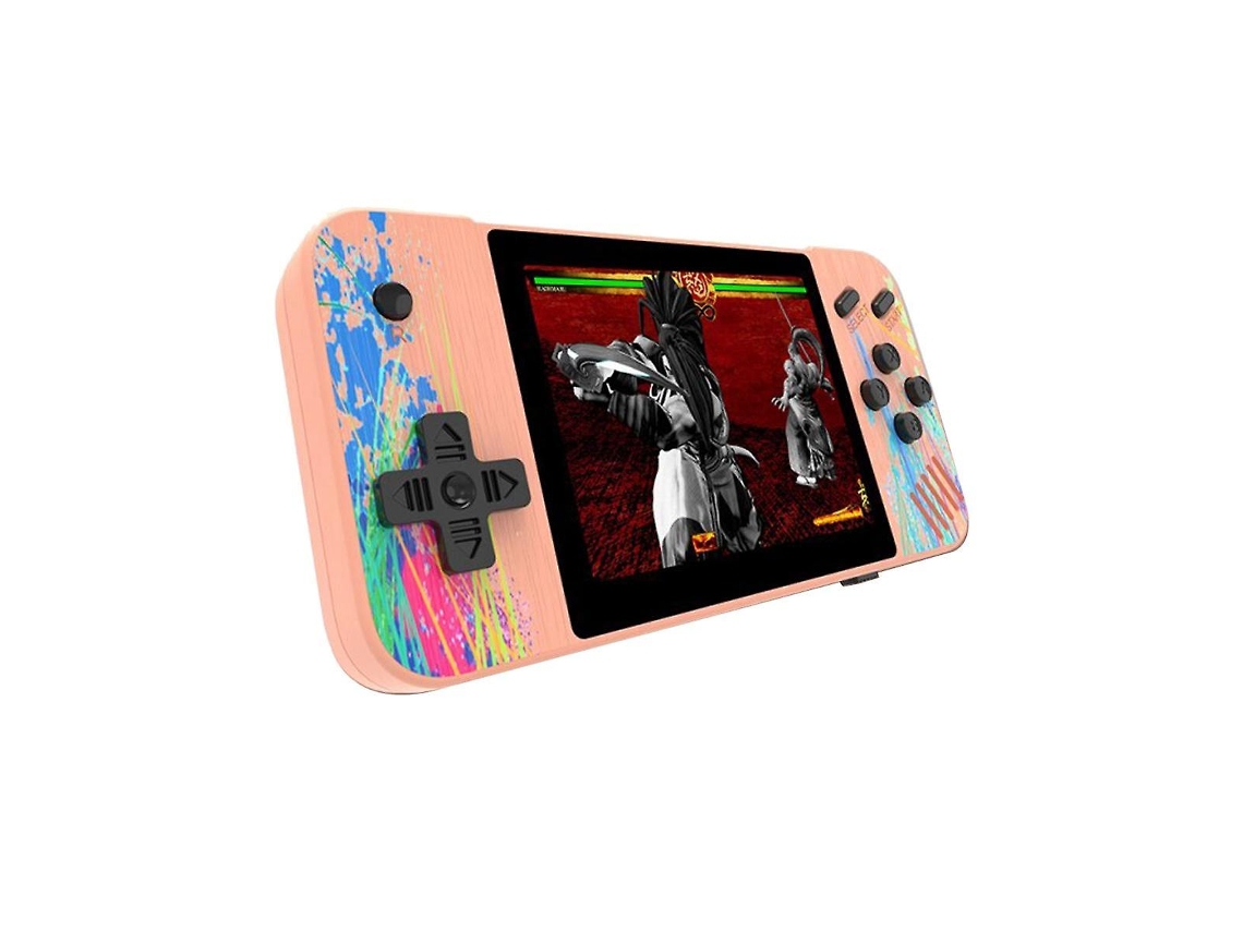 Consola De Juegos Portátil Retro G3 Con 800 Juegos Clásicos, Pantalla De 3,5 Pulgadas, 1200 Mah Y Control De Juegos.
