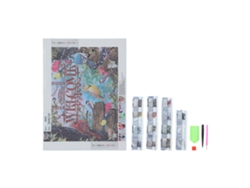 Kit De Pintura Diy Con Diamantes De Imitación 5d Para Decorar La Sala De Estar Con Brillantes Diamantes De Imitación.