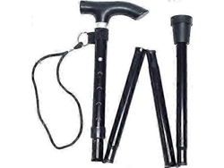 Ayuda para caminar y la movilidad, plegable, flexible y duradera, ajustable de 84 a 94 cm, para profesionales de la salud.