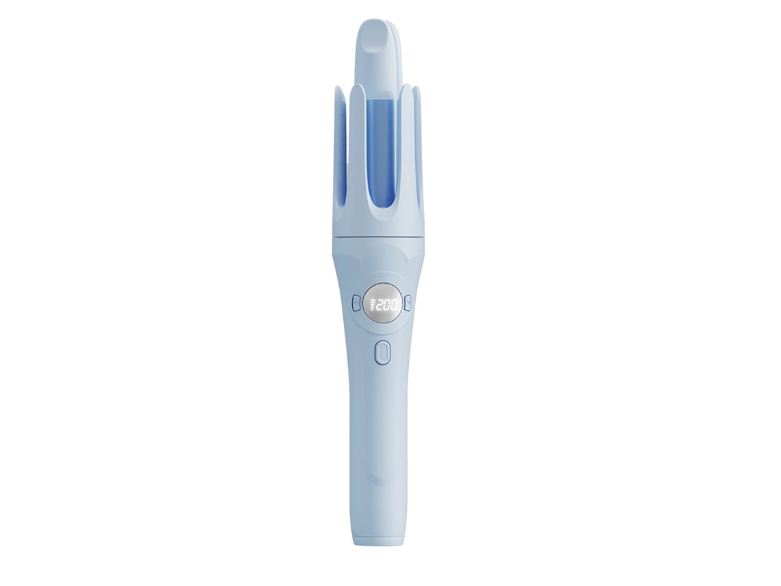 Tenaza Rizadora Automática Cerámica Anti Daños Cabello Ondas Grandes Cuatro Temperaturas Iónico Calentamiento Rápido