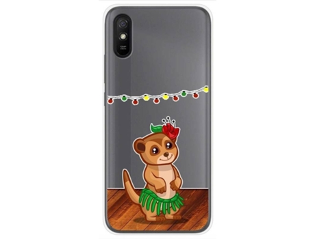 Carcasa Xiaomi Redmi 9A / 9AT TUMUNDOSMARTPHONE Dibujos Transparente Multicolor