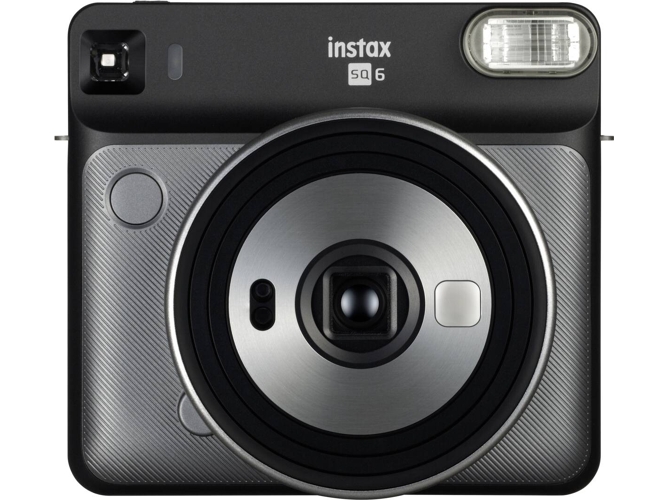 Kit Cámara Instantánea FUJIFILM Instax Square SQ6 (Graphite Grey - Obturación: 1.6-1/400 s - 2 Pilas CR02 - 62x62mm)