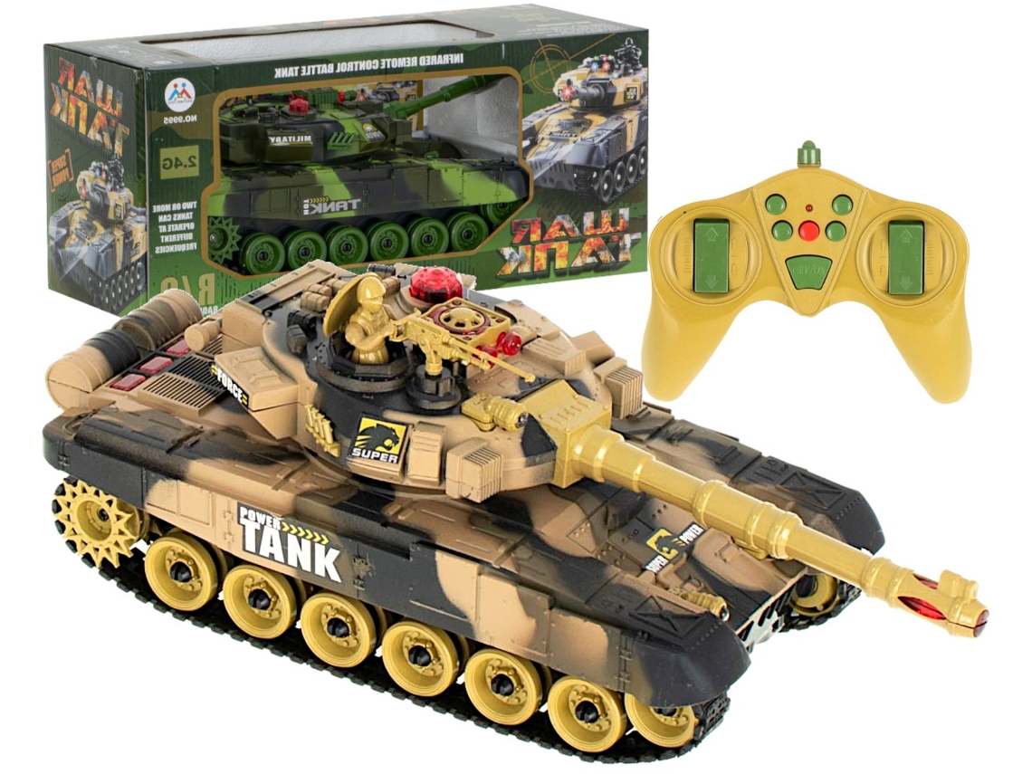 Tanque De Guerra Rc 9993 Tanque Desierto De 2,4 Ghz Pricenet