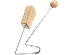 Instrumento De Percusión De Madera Para Niños Y Niñas, Juguete Rítmico Vibraslap Con Bola De Madera