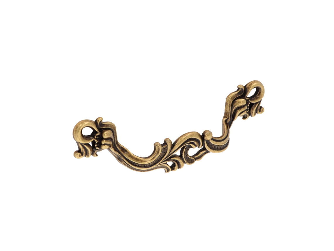 Tirador Para Mueble De Zamac Distancia Entre Ejes 128mm Estilo Antiguo Florencia Lote De 6
