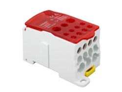 2026velora-caja De Terminales De Ranura Din Para Distribución De Energía Universal 690v 400a Rojo