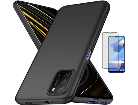 Funda + Protector de Pantalla Oppo A16 Turtleshell Negro