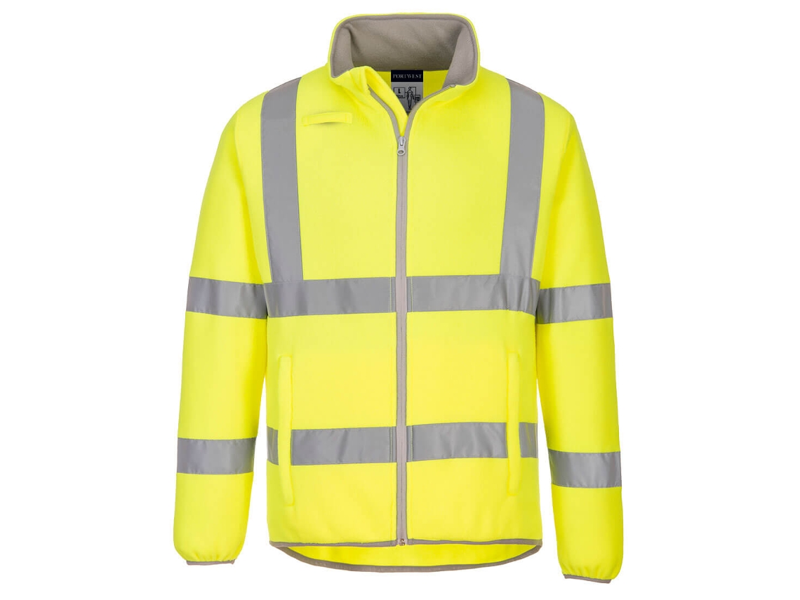 Polar ecológico de alta visibilidad, comodidad y sostenibilidad / Amarillo / S Portwest
