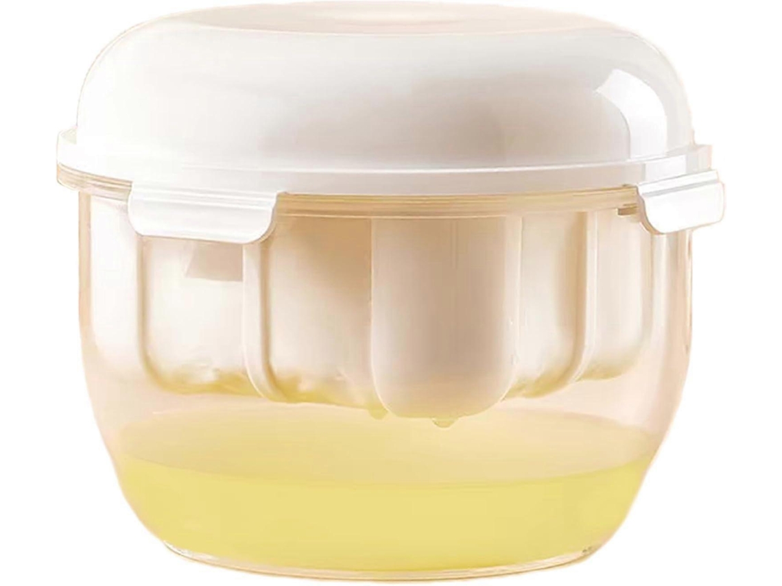 Colador extragrande de 3 litros para yogur griego con malla fina, reutilizable y a prueba de fugas, ideal para yogures espesos.