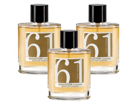 3x CARAVAN Happy Collection - Perfume de Hombre Nº61 - 100ml