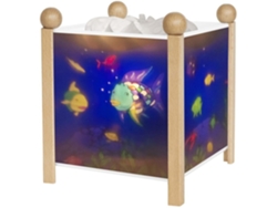 Luz Quitamiedos TROUSSELIER (Madera - Azul - 16 x 16 x 16 cm)