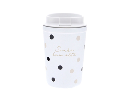Vaso Térmico LOVELY STORY Dots 350 ml Sueña Bien Alto Vt2431Bl-Pt