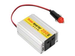 Convertidor De Dc A Ac Inversor De Potencia De Onda Senoidal 200w Con Usb Dc12v(11-14v) A Ac220v