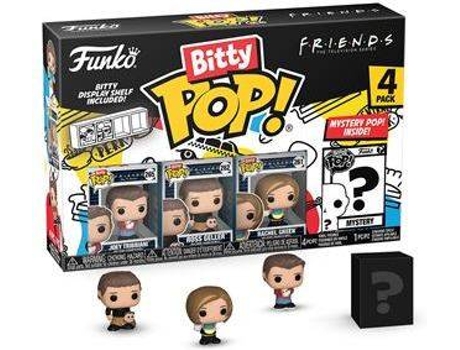 Figura FUNKO Bitty Pop! Friends - Joey (4 Peças)