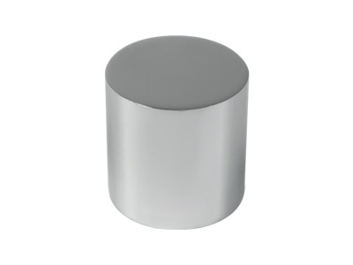 Pomo Para Muebles 16 Mm De Diámetro Aluminio Anodizado Mate Paquete De 75 Piezas