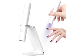 Lámpara UV para uñas de gel, mini lámpara LED UV portátil con soporte Ly Ebike