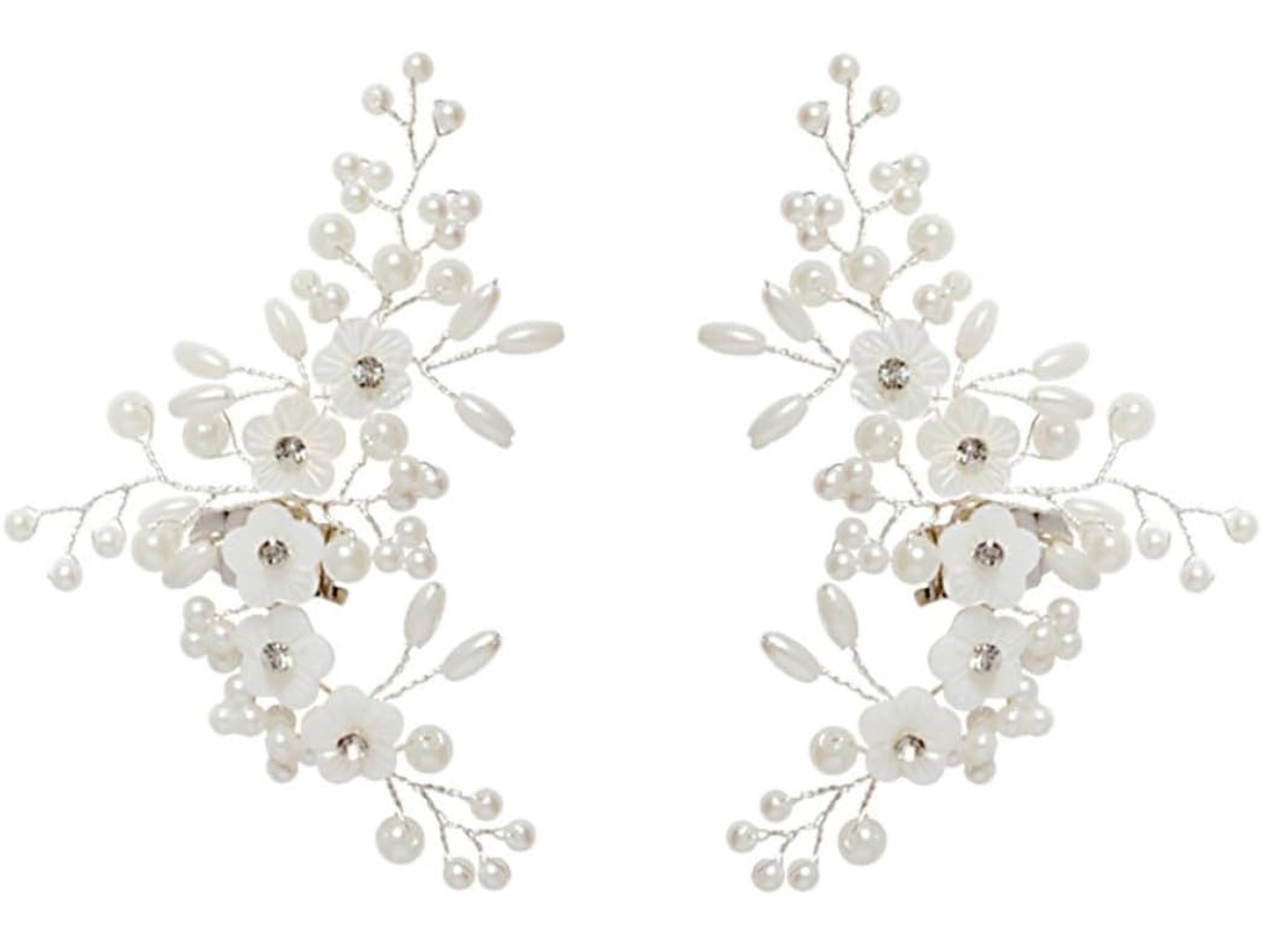 Elegantes Clips Para Zapatos Con Cuentas De Concha En 3d, Clips Decorativos Para Zapatos