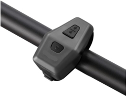 Alarma Para Bicicleta Con Bocina Antirrobo, Recargable Por Usb, Compacta, 120 Db, Portátil E Impermeable (negra).