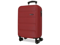 Maleta de cabina flexible ROLL ROAD color burdeos (35x55x20cm 38l)
