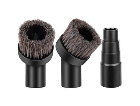 Escova a vácuo de crina de cavalo de 36 mm com conector universal